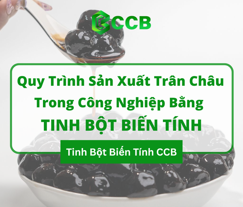 Quy Trình 8 Bước Sản Xuất Trân Châu Trà Sữa