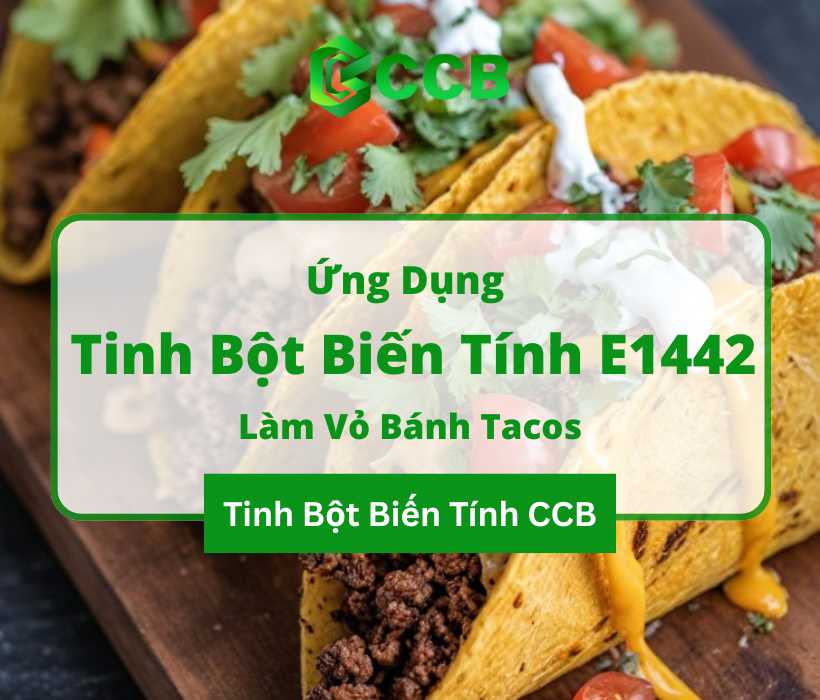 Ứng Dụng Tinh Bột Biến Tính E1442 Làm Vỏ Bánh Tacos