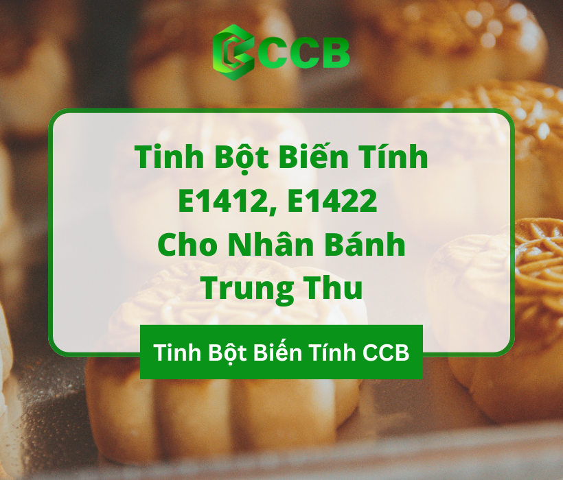 Tinh Bột Biến Tính E1412, E1422 Cho Nhân Bánh Trung Thu