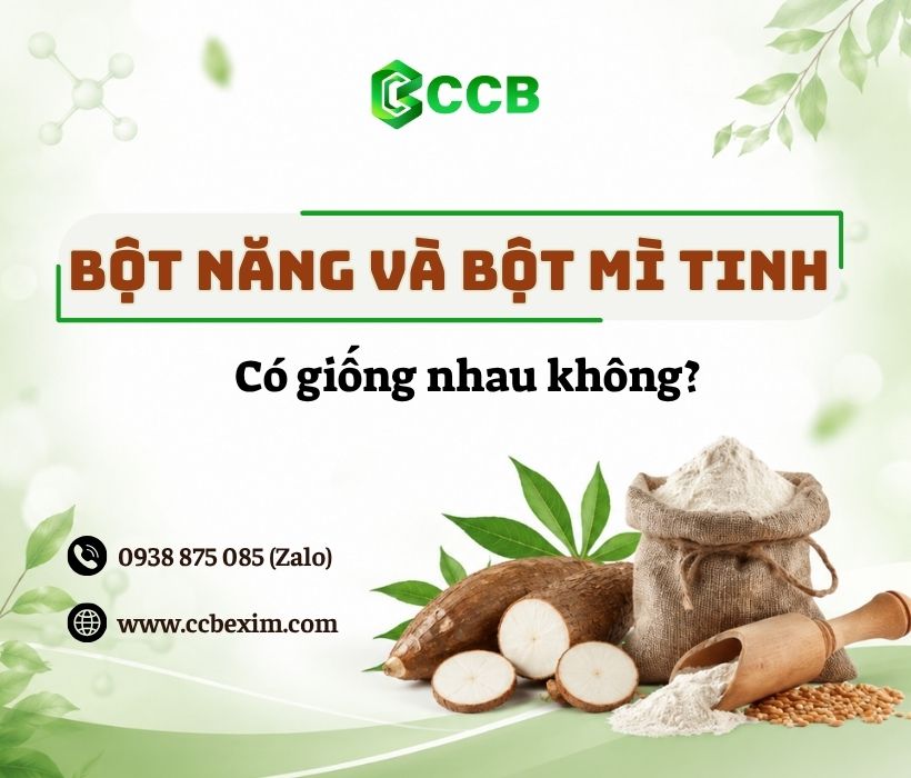Bột Năng Và Bột Mì Tinh Có Giống Nhau Không?