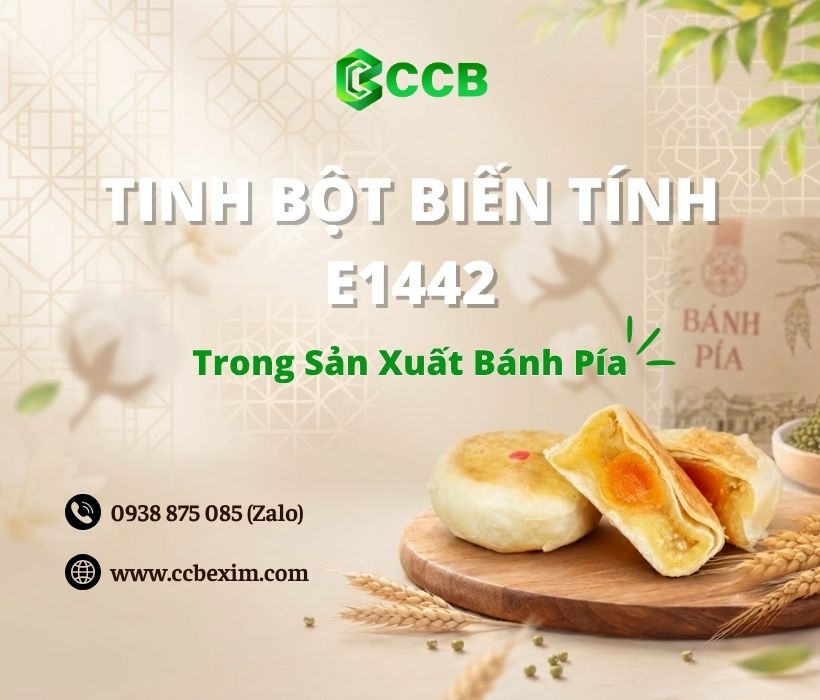 Ứng Dụng Tinh Bột Biến Tính E1442 Trong Sản Xuất Bánh Pía